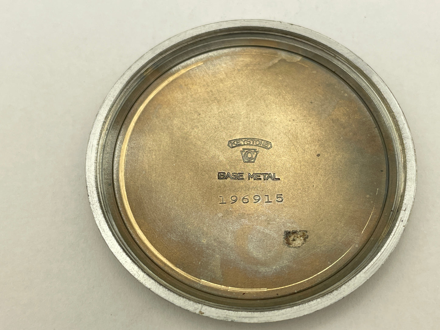 Keystone 16 Size Railroad Pocket Watch Case