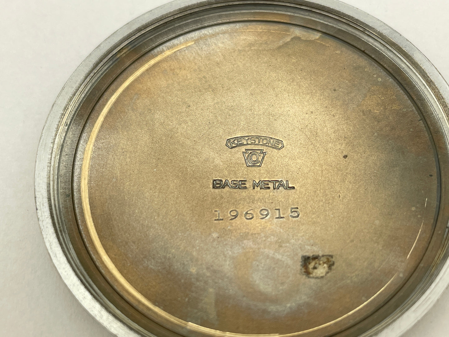 Keystone 16 Size Railroad Pocket Watch Case