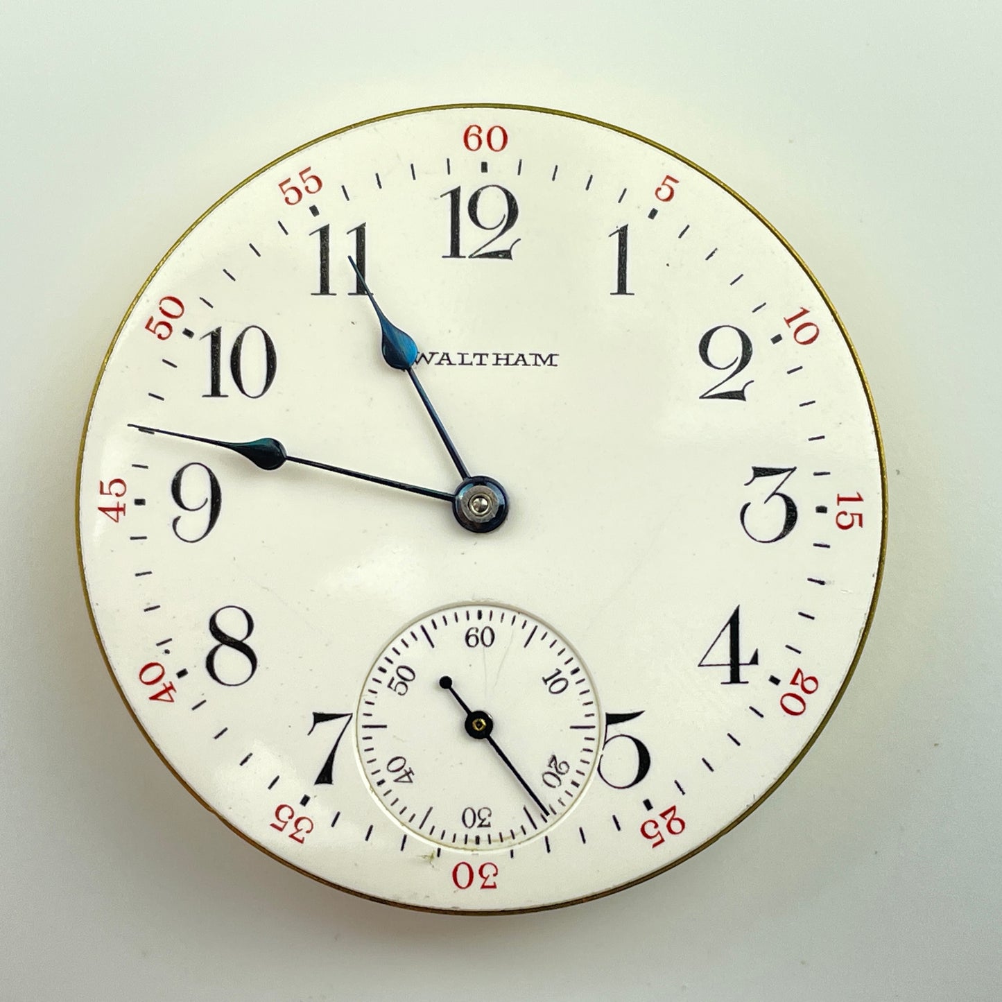Waltham 16 Size 17 Jewel Pocket Watch Movement
