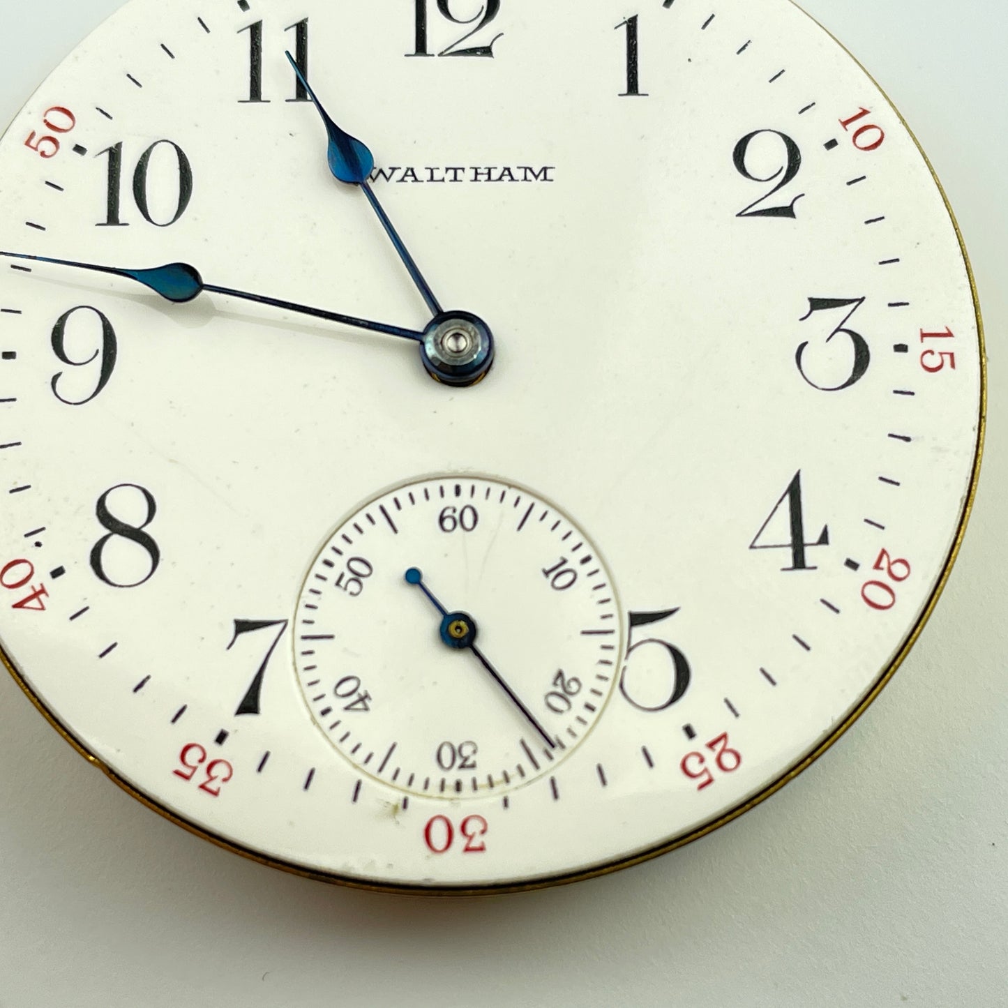 Waltham 16 Size 17 Jewel Pocket Watch Movement