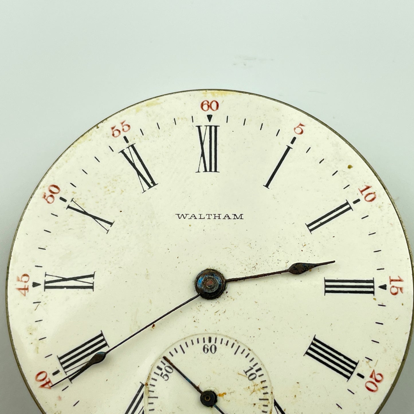 Waltham 16 Size 15 Jewel Pocket Watch Movement