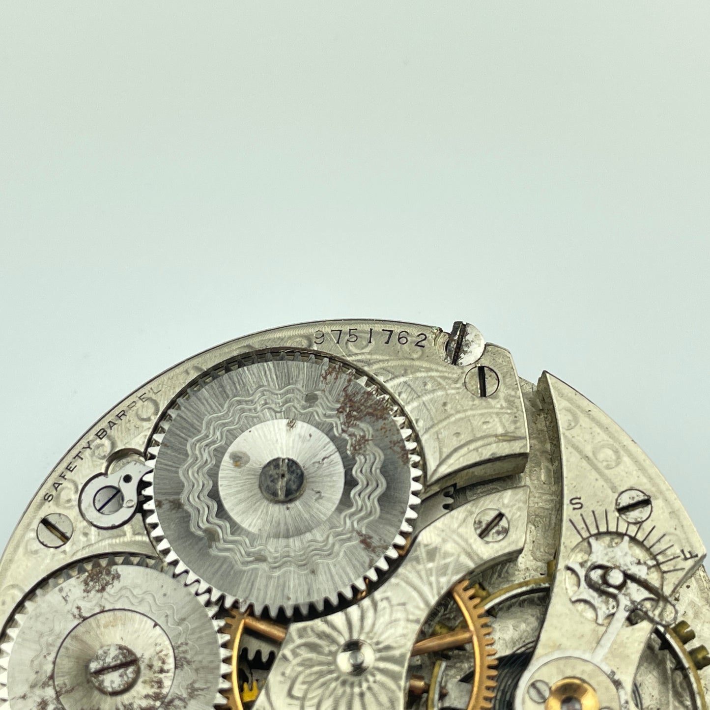 Waltham 16 Size 15 Jewel Pocket Watch Movement