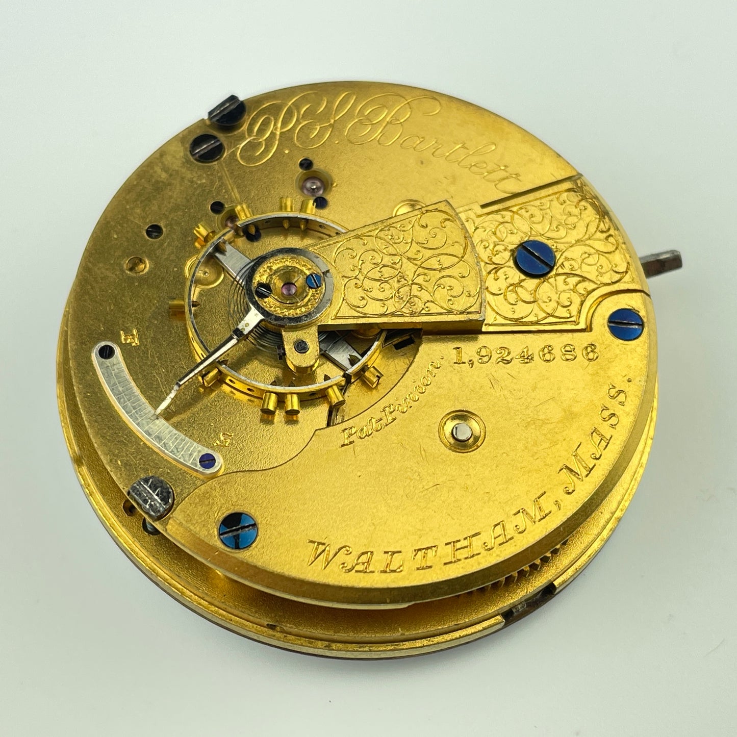 Waltham 18 Size 11 Jewel Pocket Watch Movement