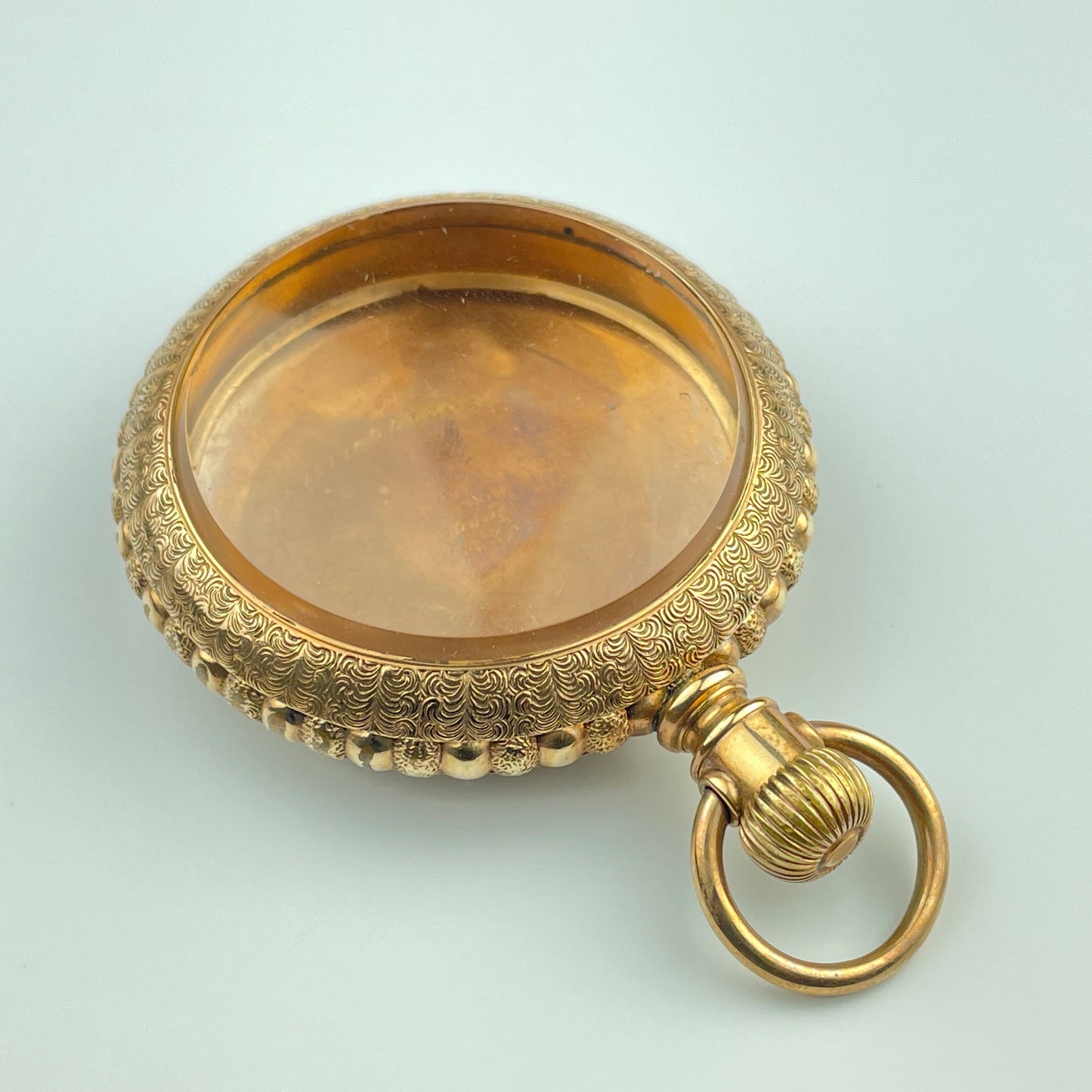 American 18 Size YGF Pocket Watch Case