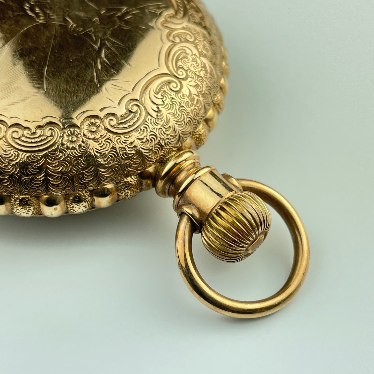 American 18 Size YGF Pocket Watch Case