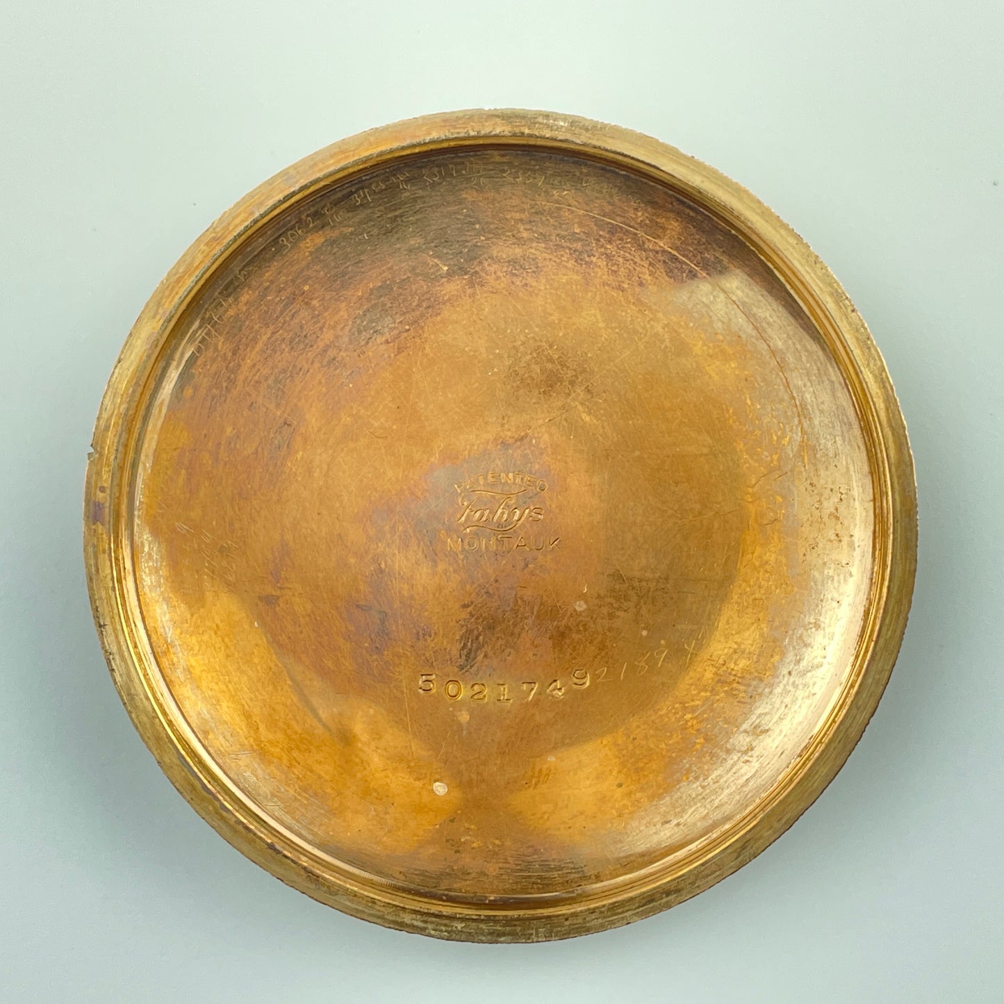 American 18 Size YGF Pocket Watch Case