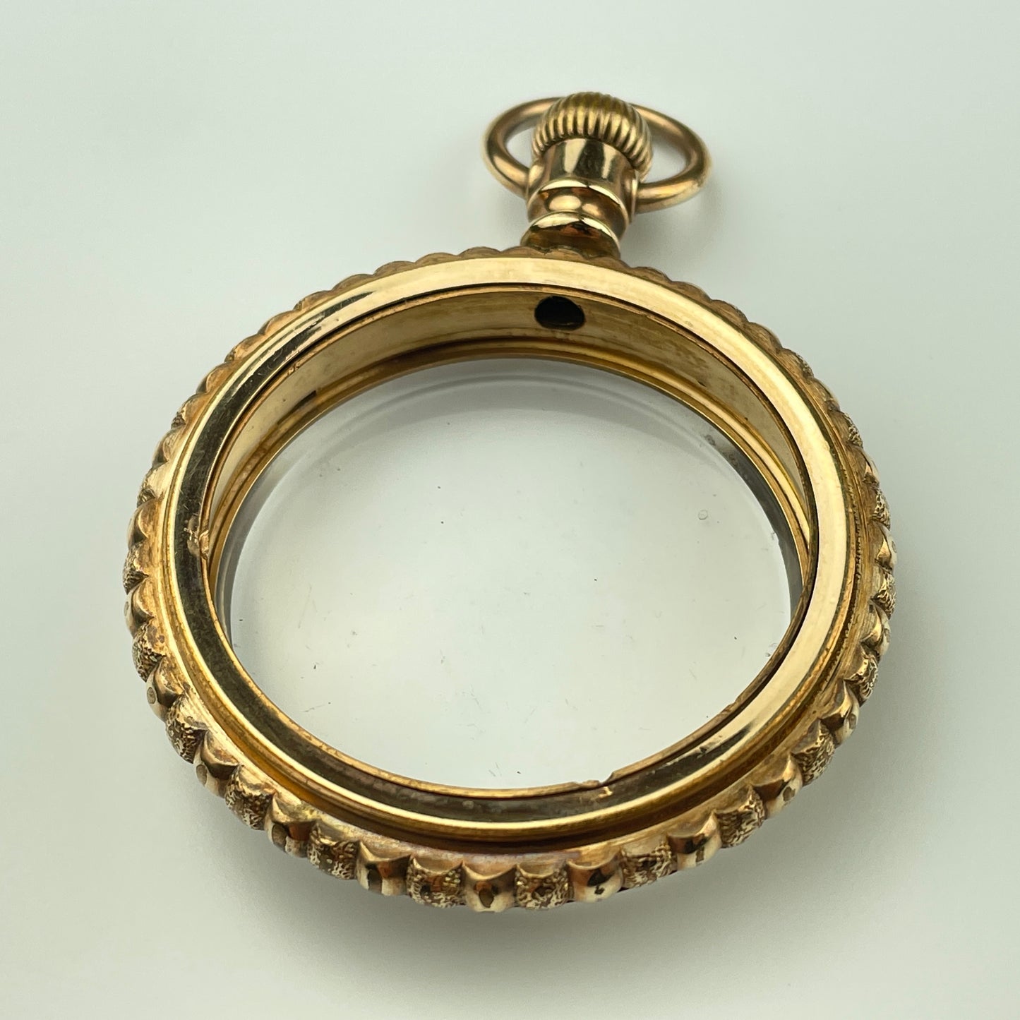 American 18 Size YGF Pocket Watch Case