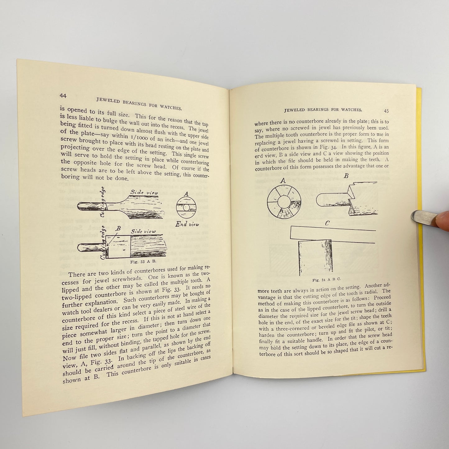 Jeweled Bearings for Watches