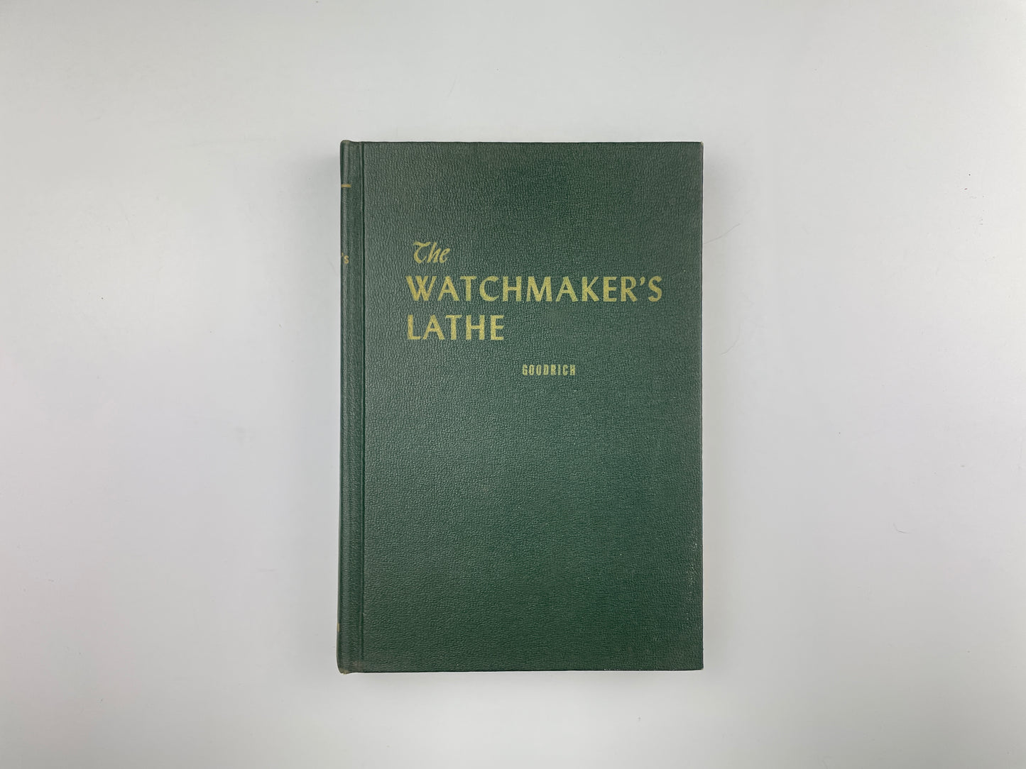 The Watchmaker's Lathe, 1972
