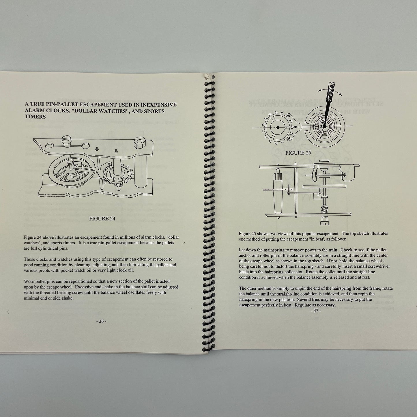The Pin-Pallet Escapement