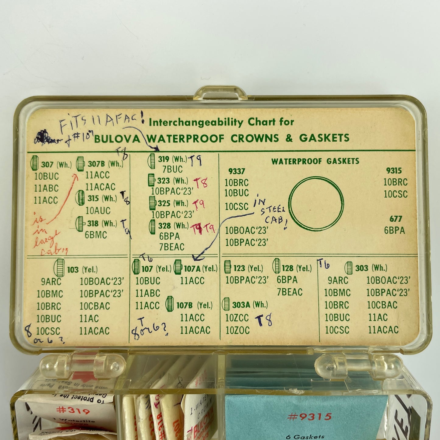 Bulova Crown & Gasket Kit