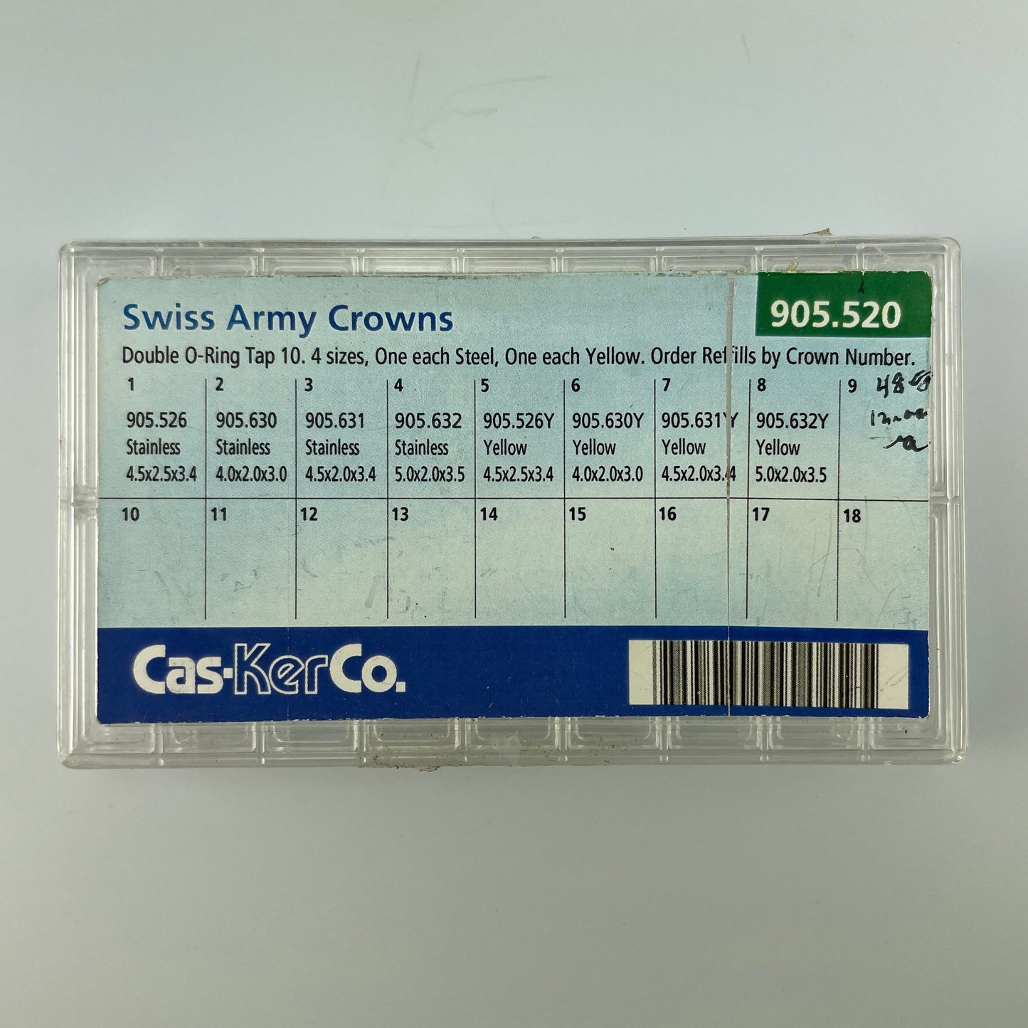 Lot 51- Wristwatch Crowns Assorted