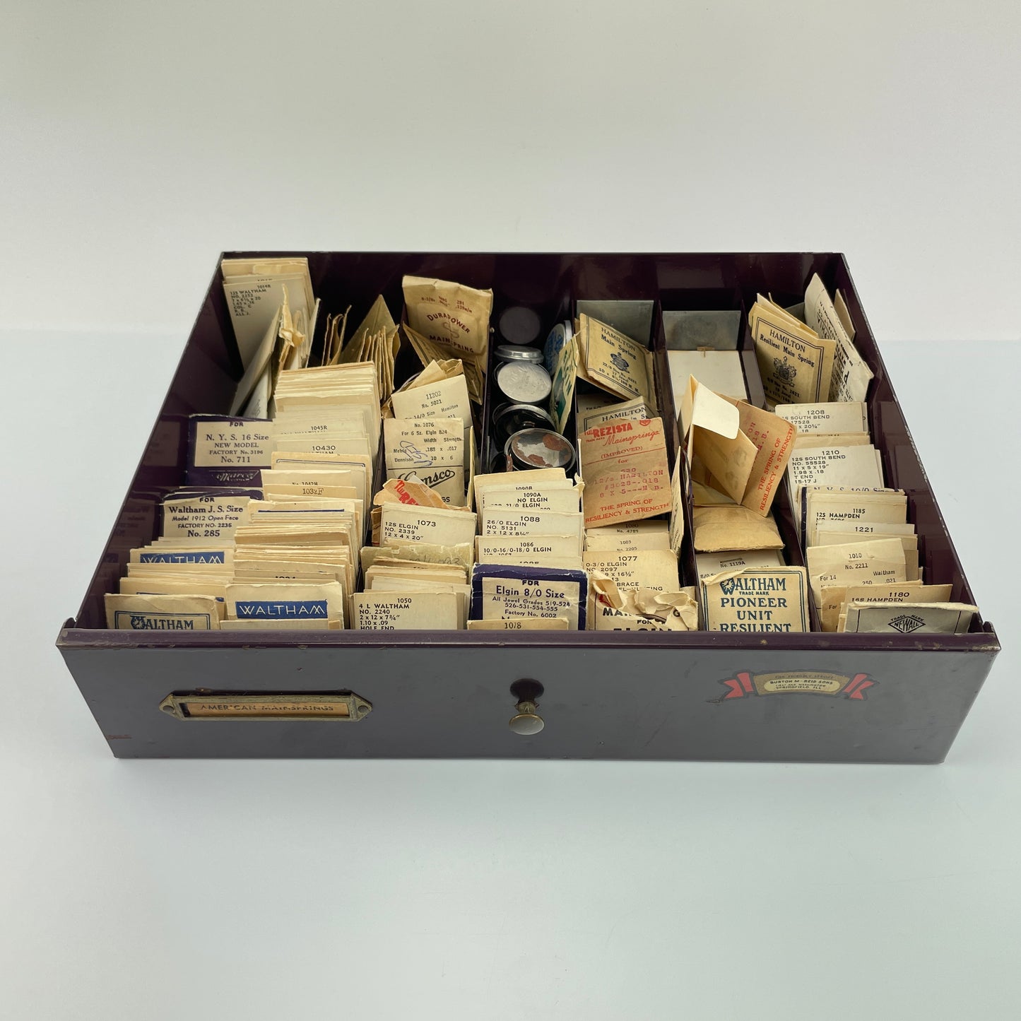 Lot 56- NOS American Watch Mainspring Assortment