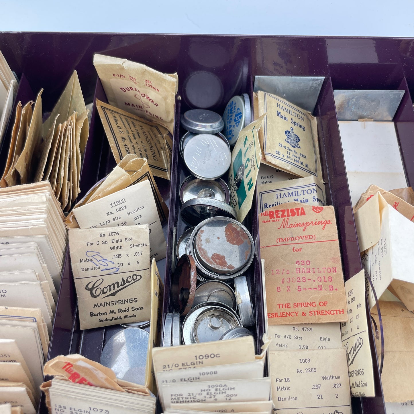 Lot 56- NOS American Watch Mainspring Assortment
