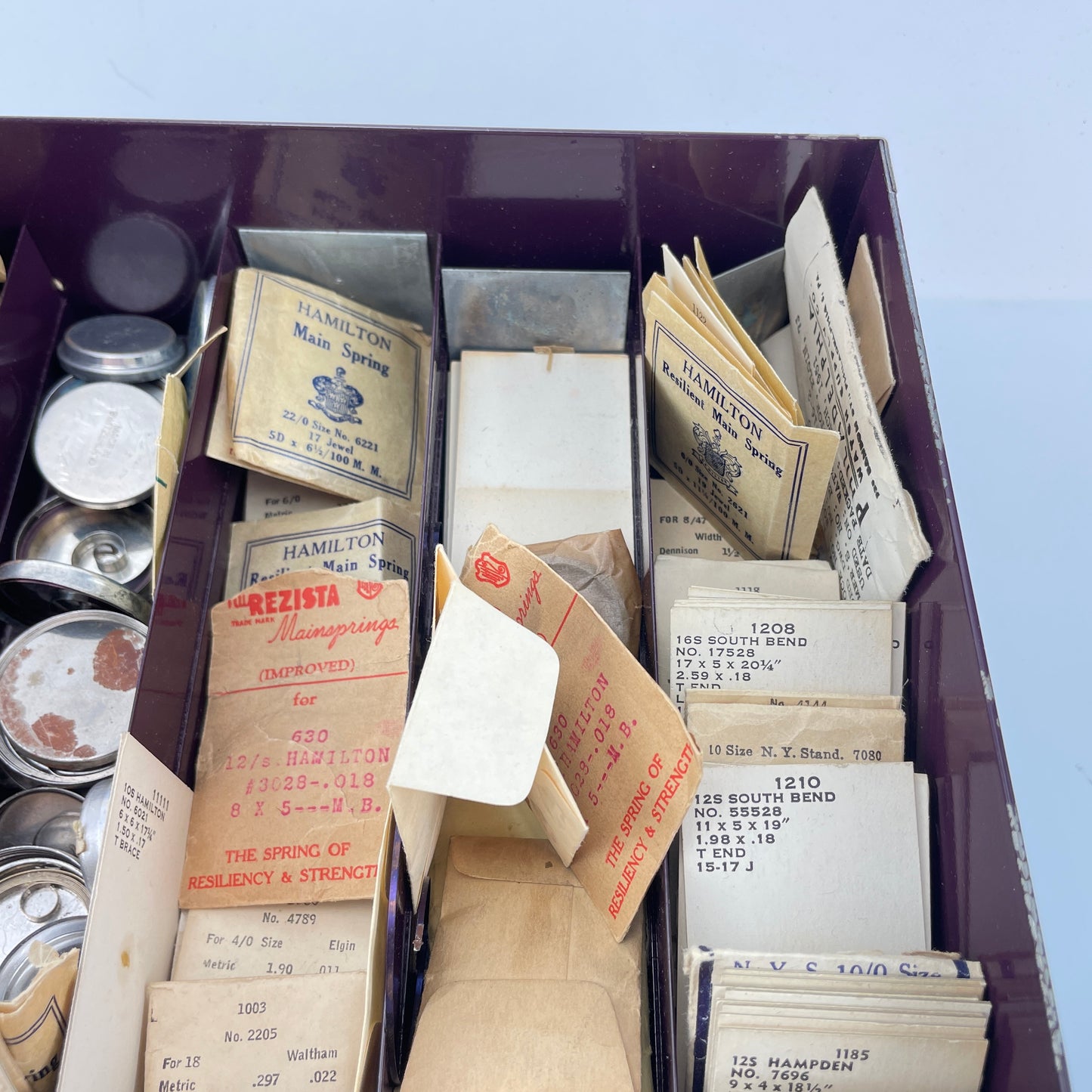 Lot 56- NOS American Watch Mainspring Assortment
