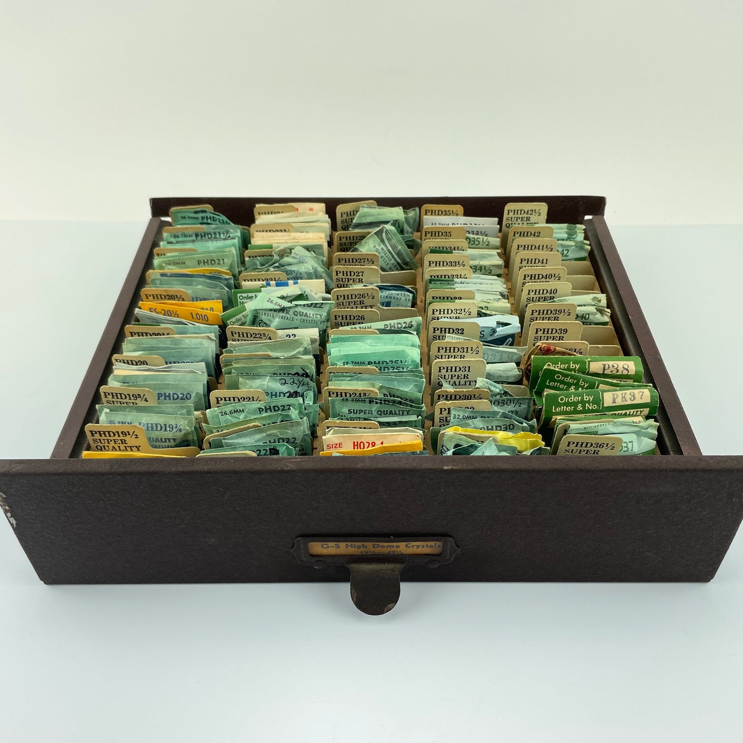 Lot 79- NOS Assorted (Hi-Dome) Wristwatch Crystal Trays