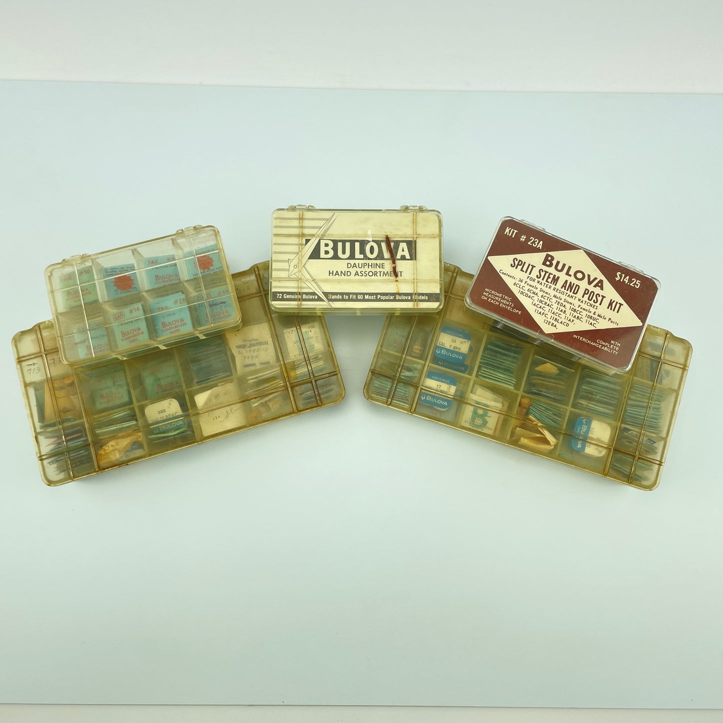Lot 61- Bulova NOS Parts Assortments