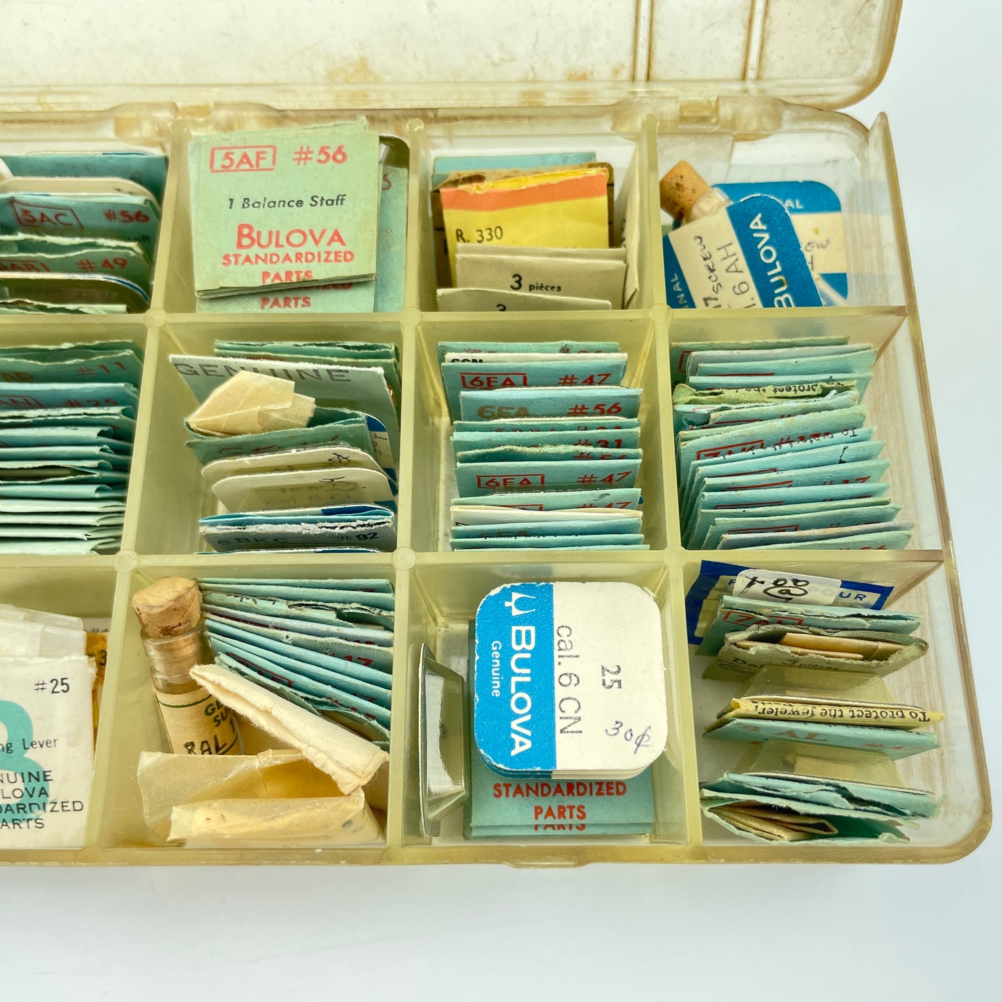 Lot 61- Bulova NOS Parts Assortments