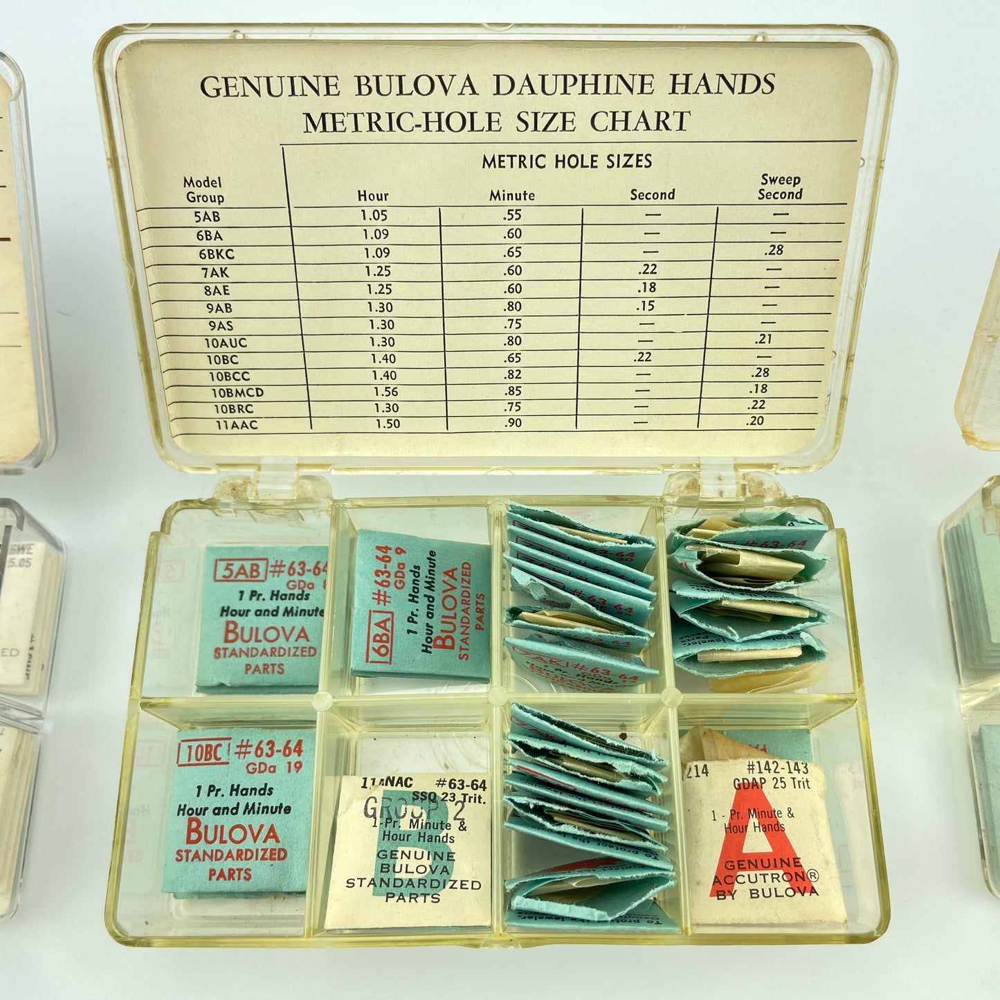Lot 61- Bulova NOS Parts Assortments