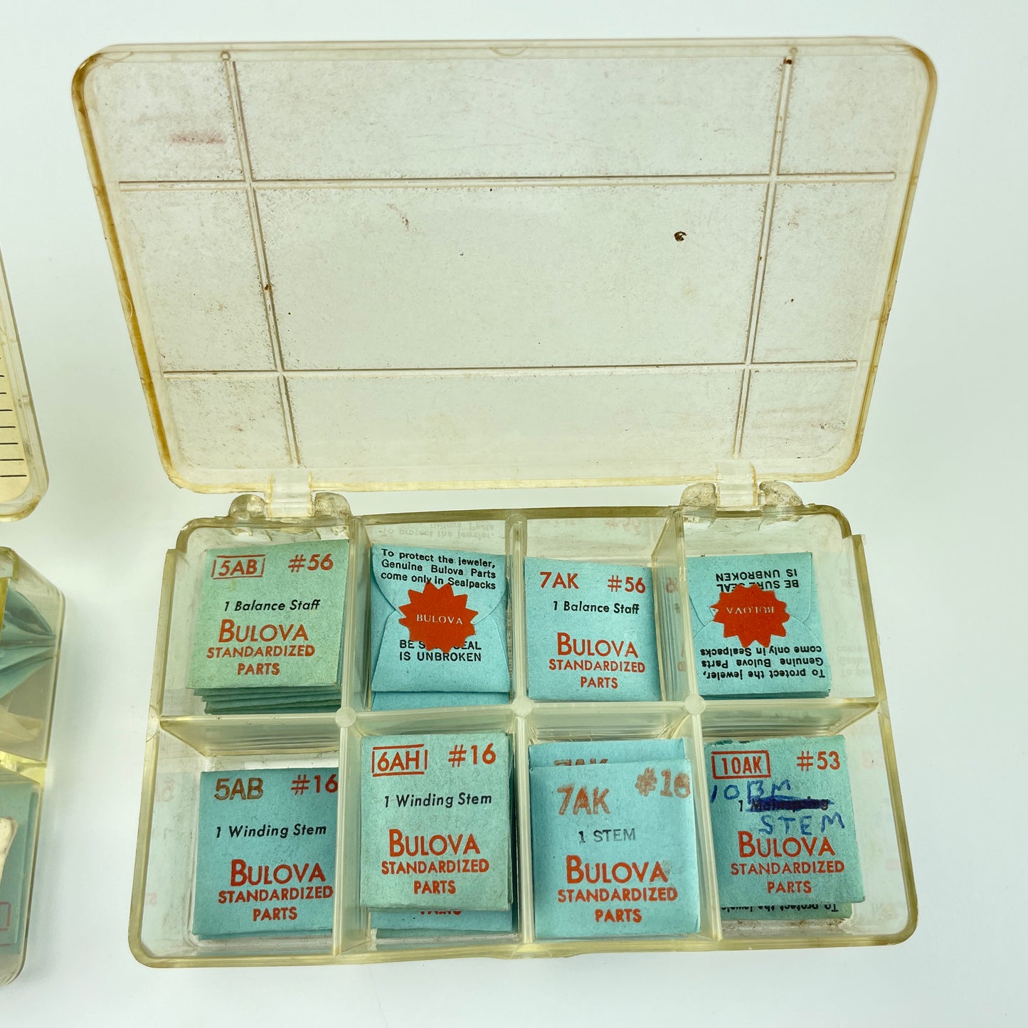 Lot 61- Bulova NOS Parts Assortments