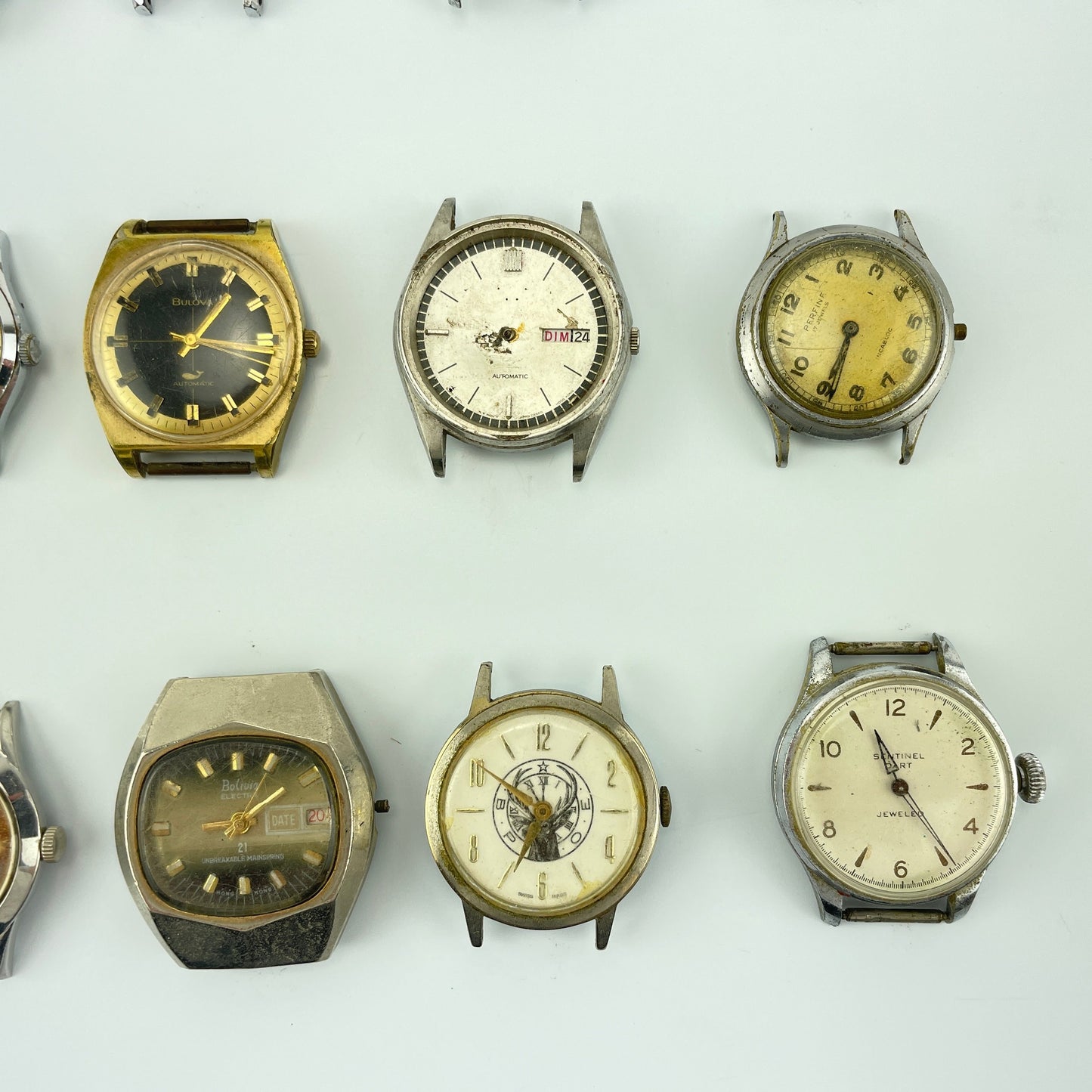 Lot 77- Men’s Mechanical Wristwatch Assortment