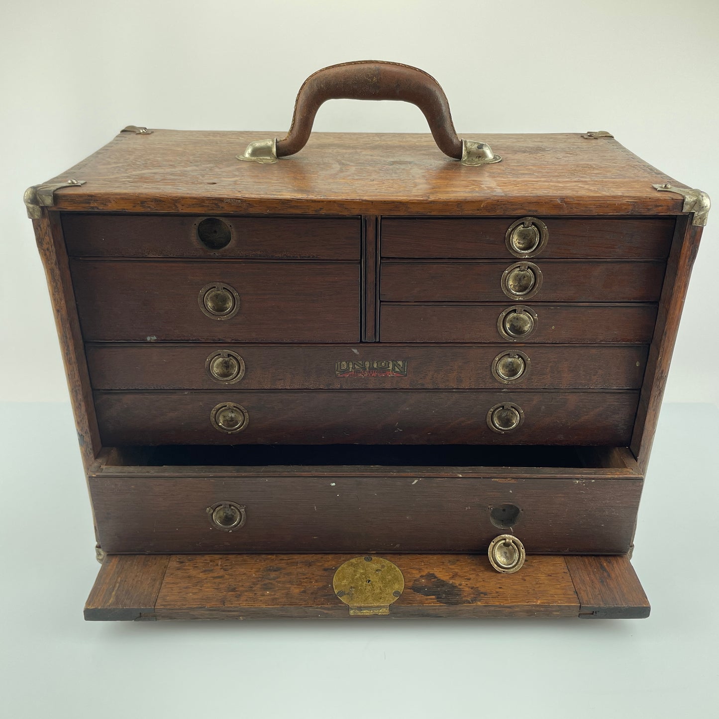 Lot 69- Wooden Union Tool Chest Co. Inc. Tool Box