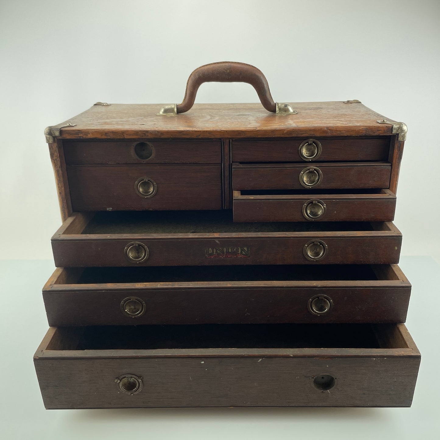 Lot 69- Wooden Union Tool Chest Co. Inc. Tool Box