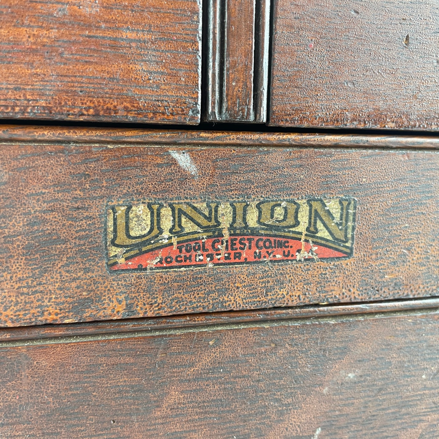 Lot 69- Wooden Union Tool Chest Co. Inc. Tool Box
