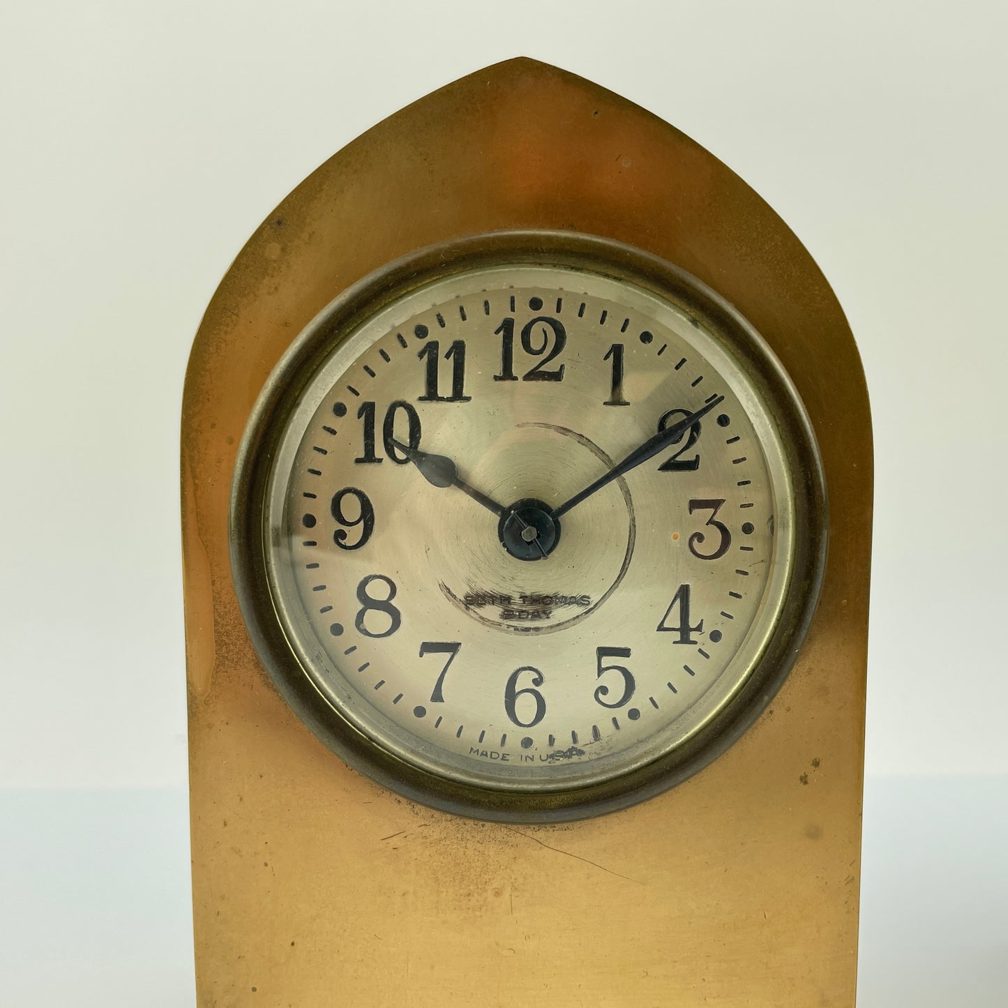Lot 59- Seth Thomas & Jennings Brother Desk Clock Set