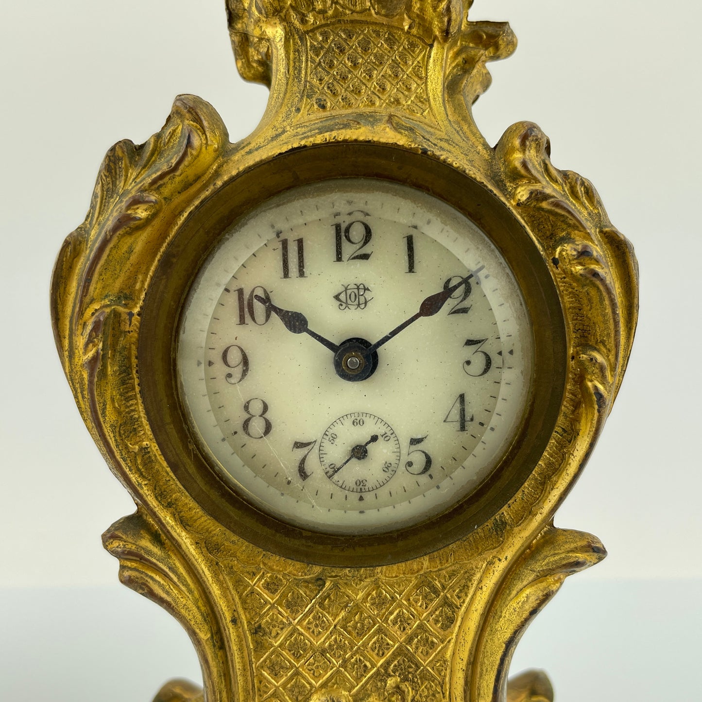 Lot 59- Seth Thomas & Jennings Brother Desk Clock Set