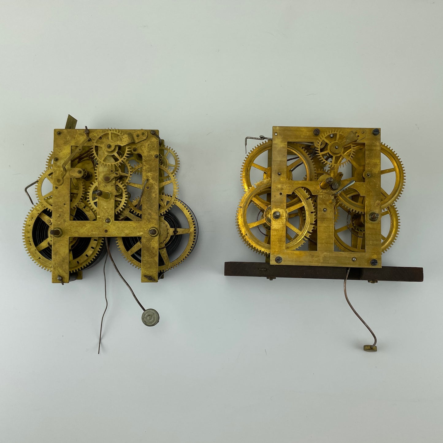 Lot 87- Seth Thomas & Connecticut Clock Movement Set