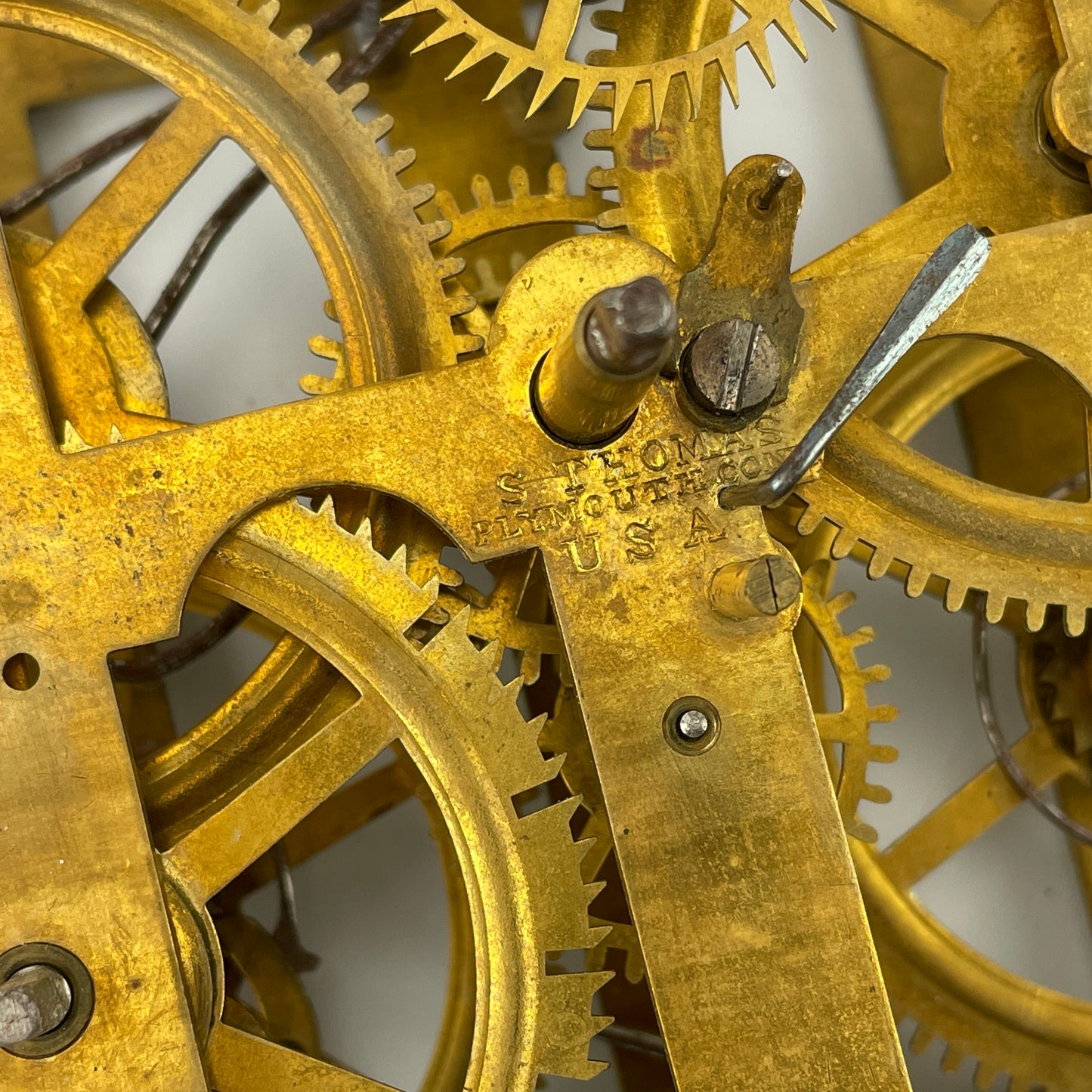 Lot 87- Seth Thomas & Connecticut Clock Movement Set