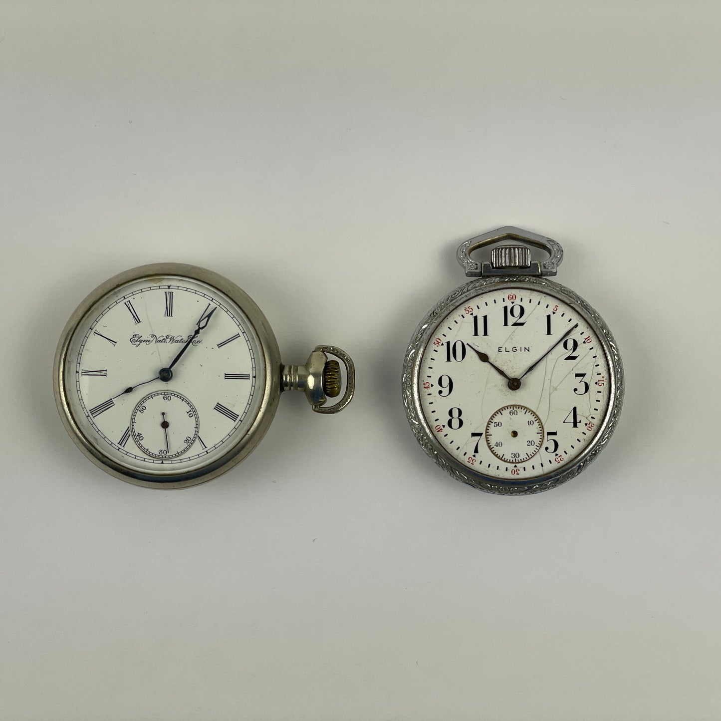 Lot 89- Elgin 16 Size Pocket Watches