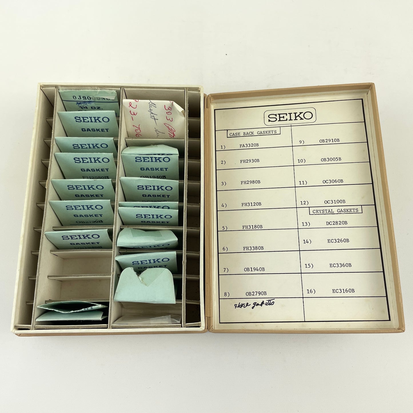 Lot 90- Seiko Gasket – Stem & Crown Assortment