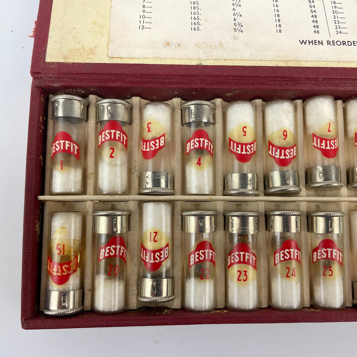 Lot 93- Bestfit Yellow Pocket Watch Crown Assortment 3A