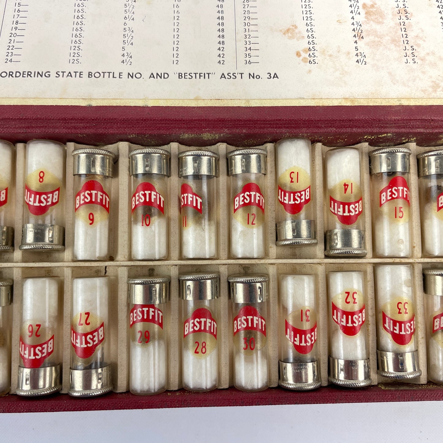 Lot 93- Bestfit Yellow Pocket Watch Crown Assortment 3A