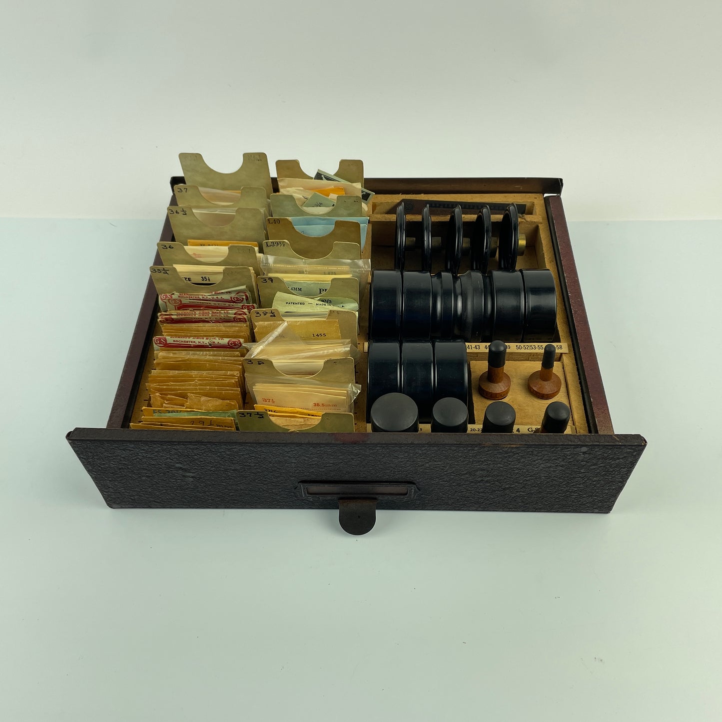 Lot 97- NOS Assorted Pocket Watch (Lo-Dome) Crystal Tray