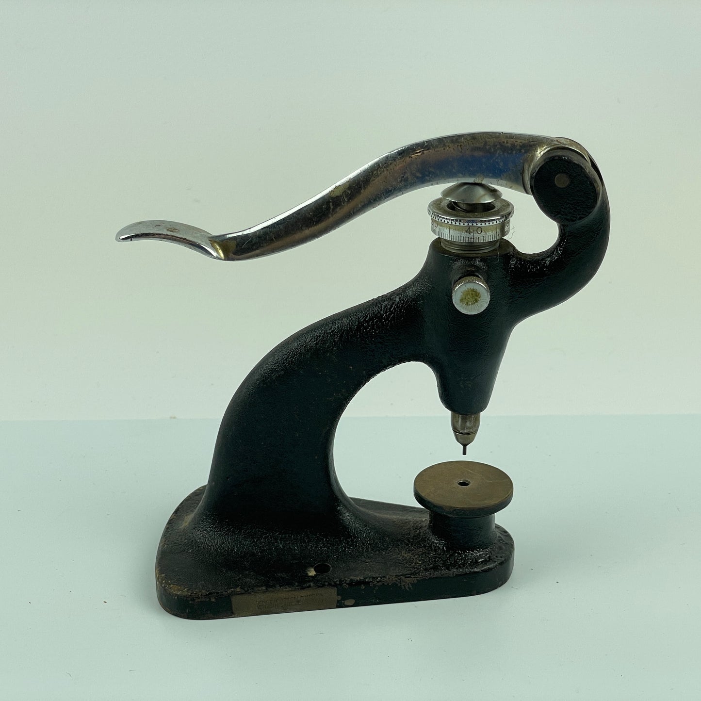Lot 106- Seitz Jewel Press & Moseley Staking Arbor