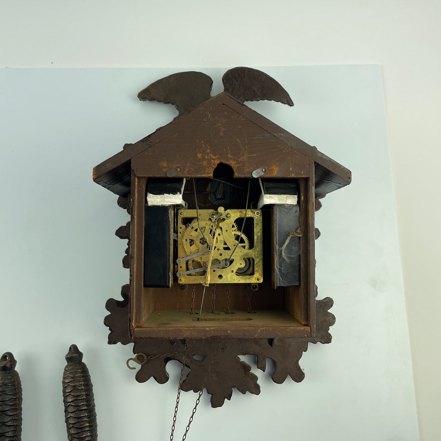 Lot 107- Lux Cuckoo Clock Non-Running