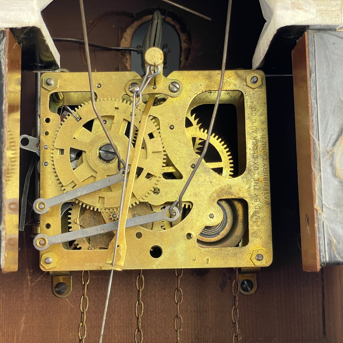 Lot 107- Lux Cuckoo Clock Non-Running