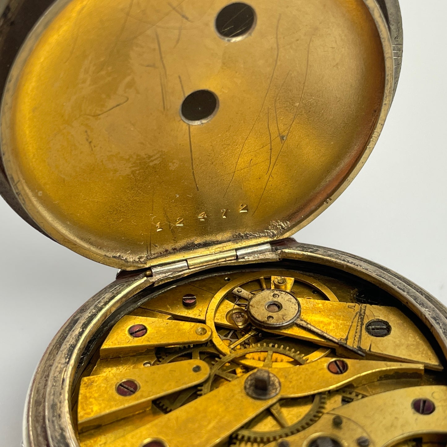 Lot 1- Swiss Men’s 45-millimeter Pocket Watch