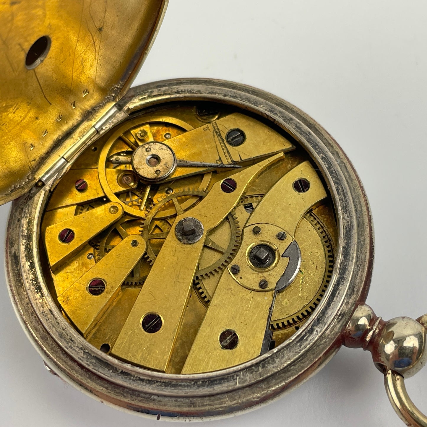 Lot 1- Swiss Men’s 45-millimeter Pocket Watch