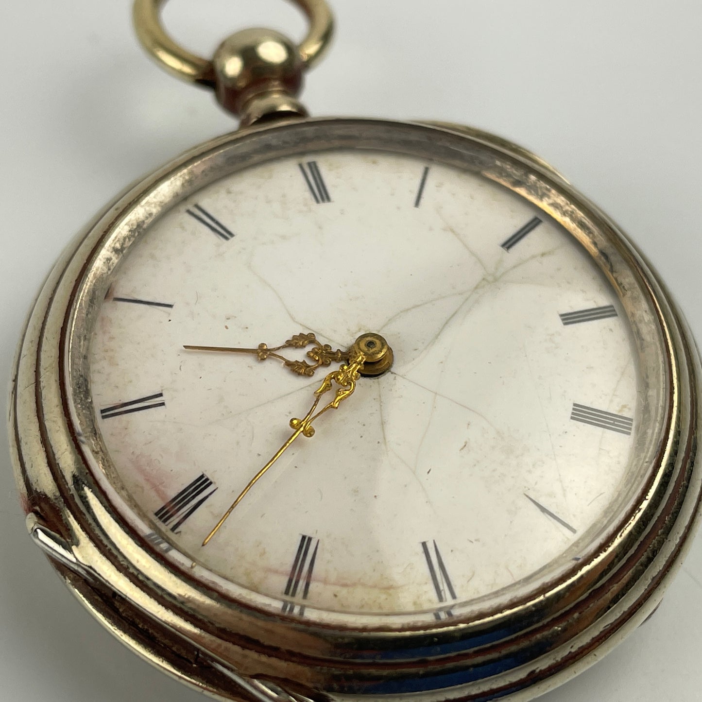 Lot 1- Swiss Men’s 45-millimeter Pocket Watch