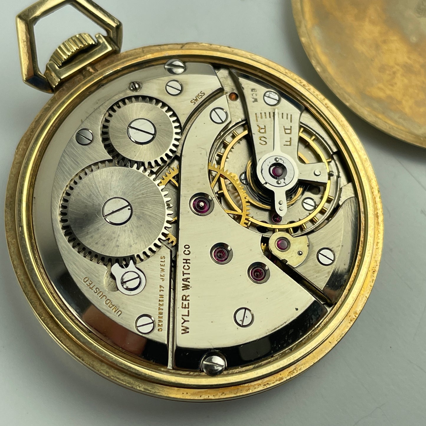 Lot 3- Wyler “INCAFLEX” 17 Jewel YGF Men’s Vest Pocket Watch