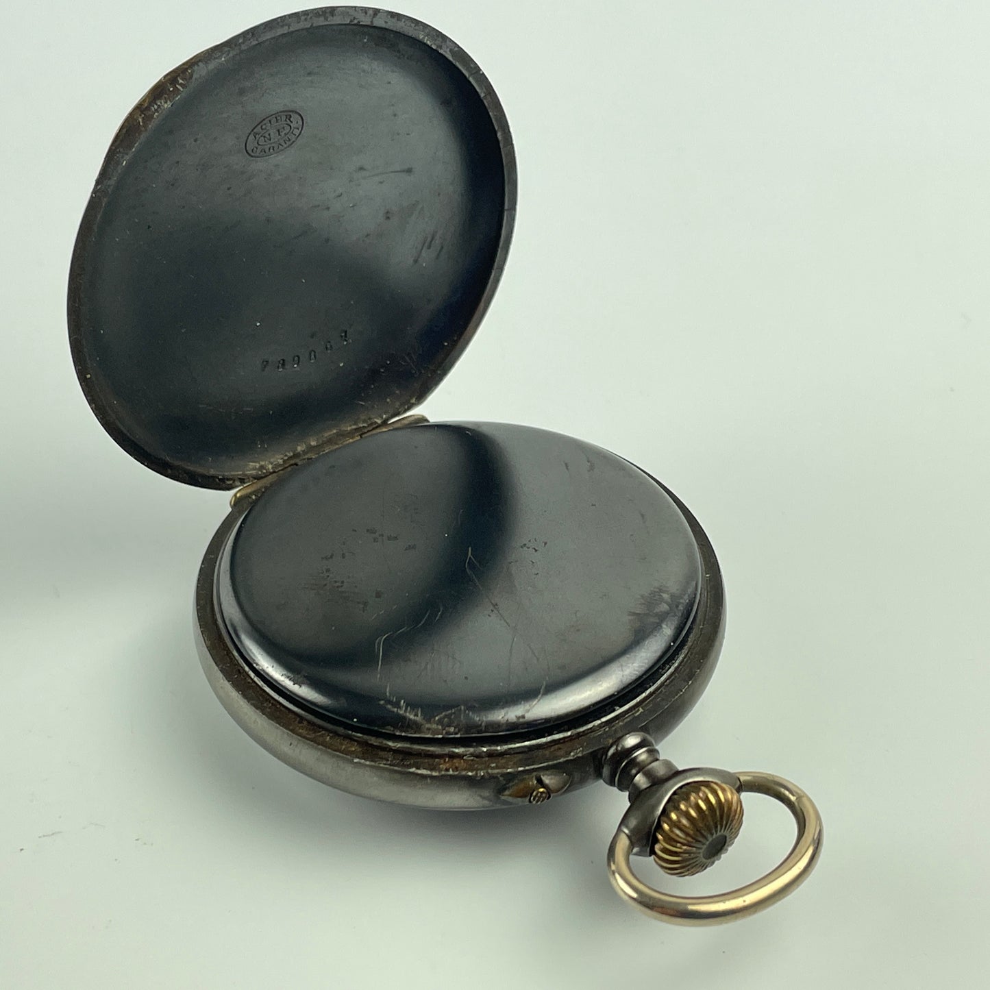 Lot 4- Swiss Dusonchet Cairo Watch in 50 MM Hinged Metal Case