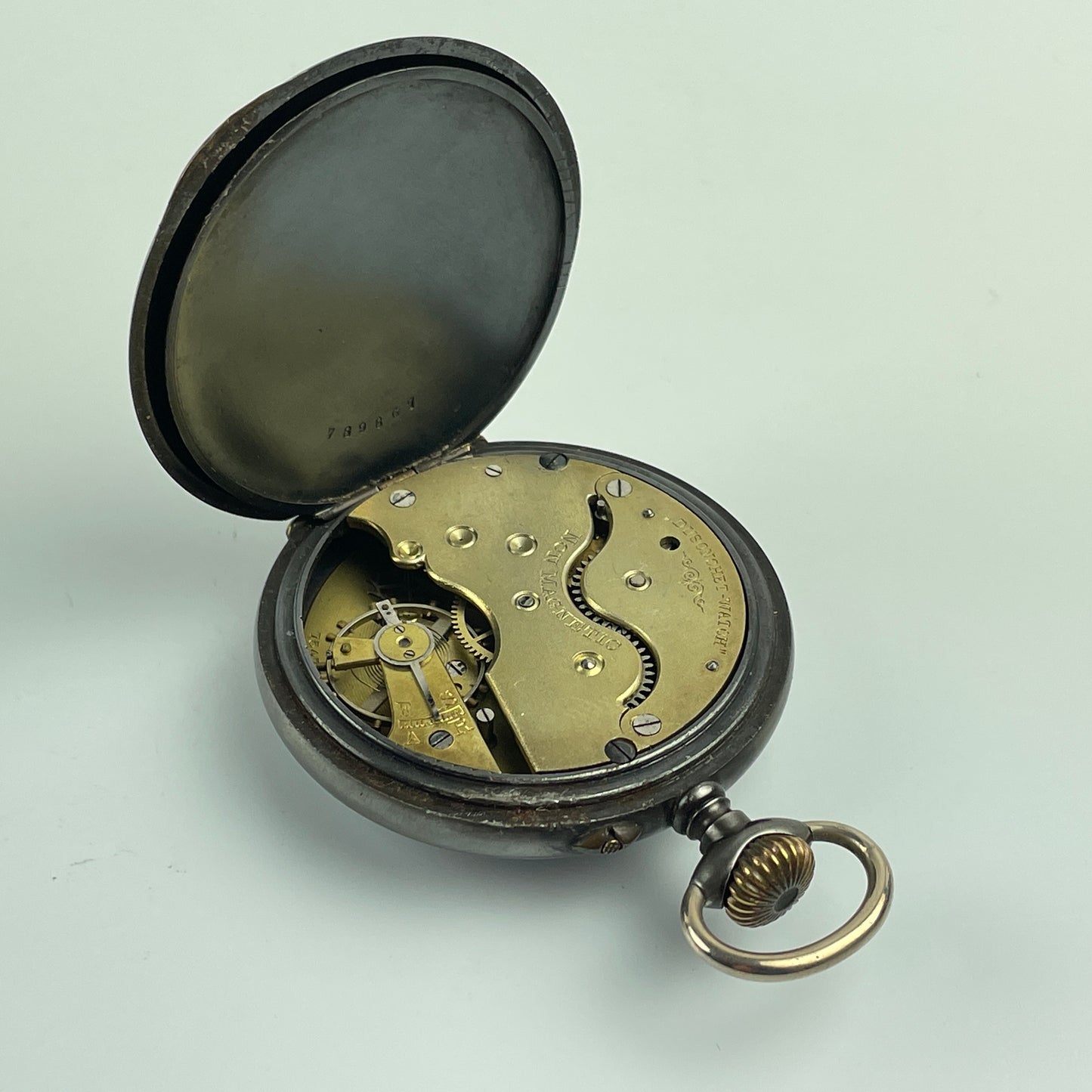 Lot 4- Swiss Dusonchet Cairo Watch in 50 MM Hinged Metal Case