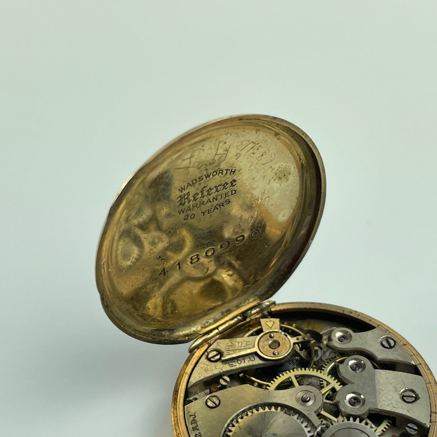 Lot 7- American & Swiss Yellow Gold-Filled Lapel Watches