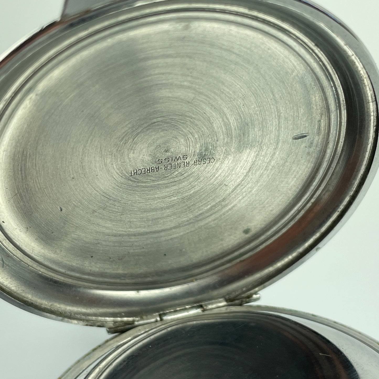 Lot 9- Swiss Travel Alarm Pocket Watch