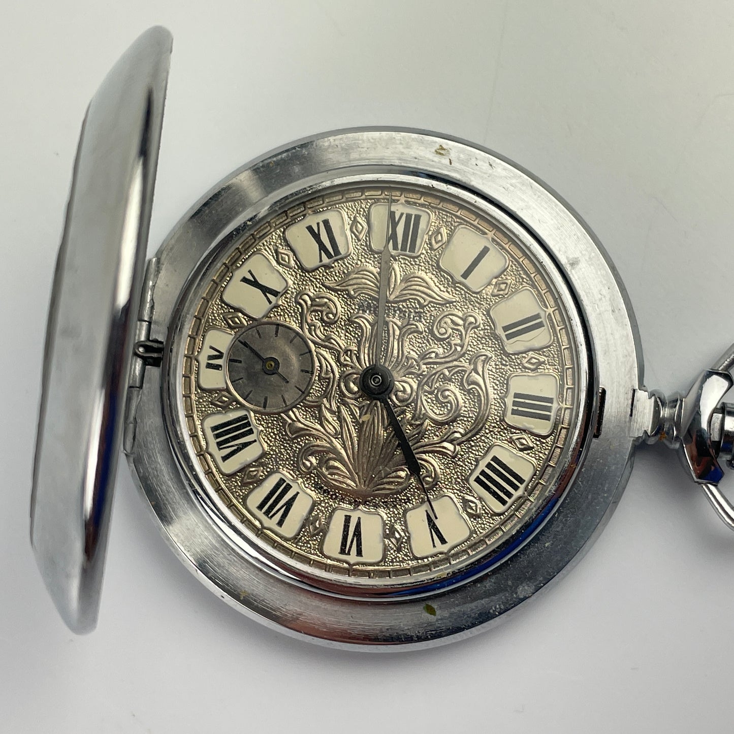 Lot 10- Russian Men’s Vintage Mechanical Pocket Watch