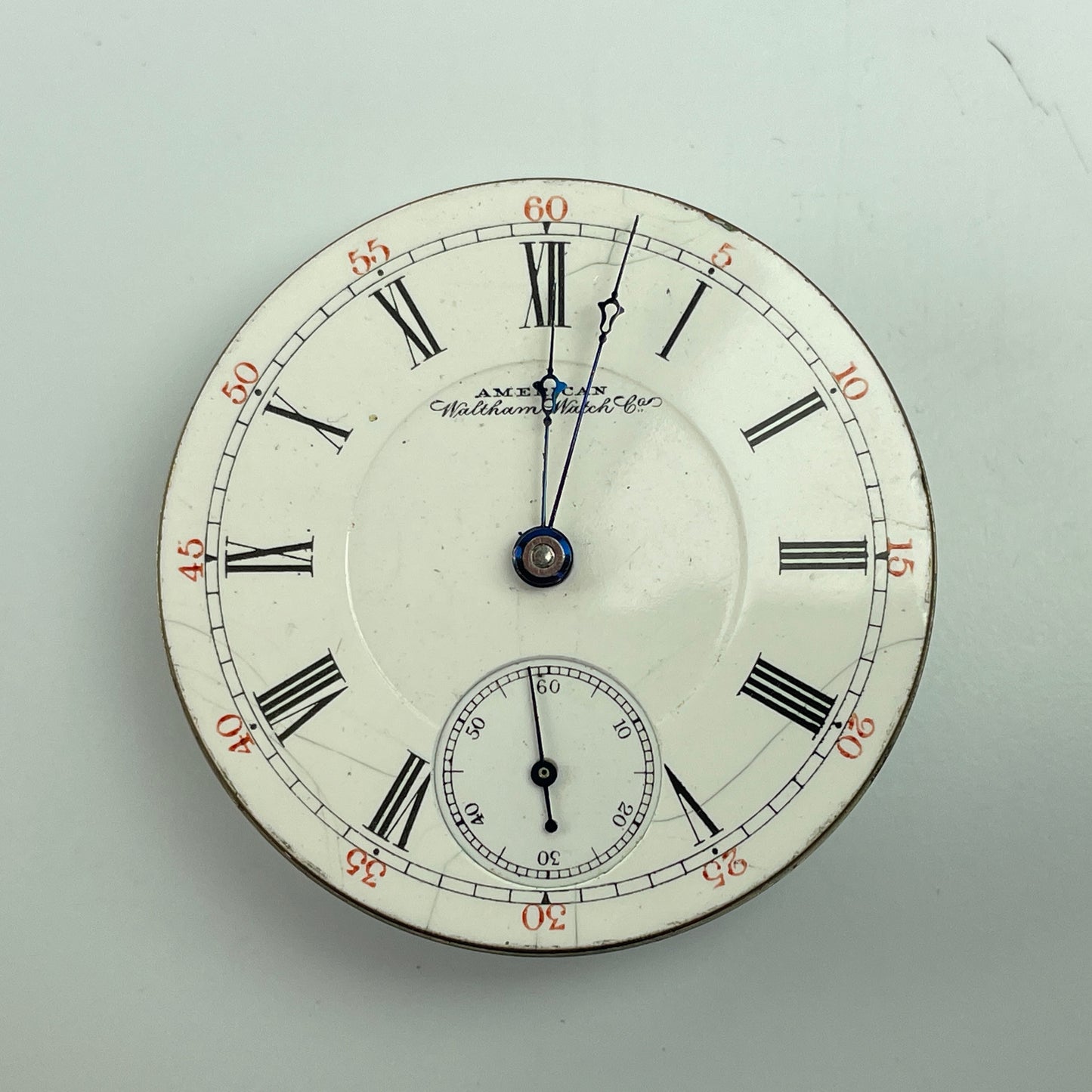 Lot 20- Waltham 18 Size Model 1883 Pocket Watch Movement